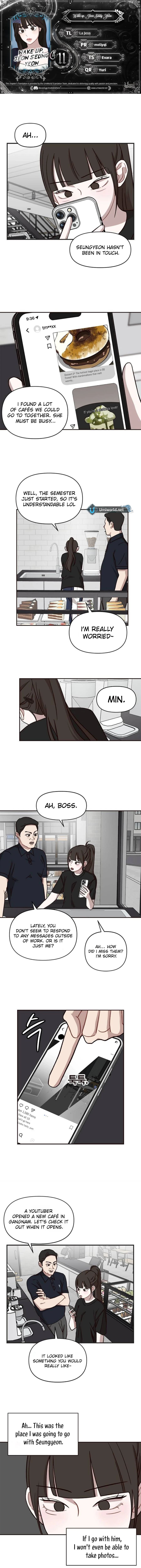 Wake up, Jeon Seung Yeon chapter 11 page 1