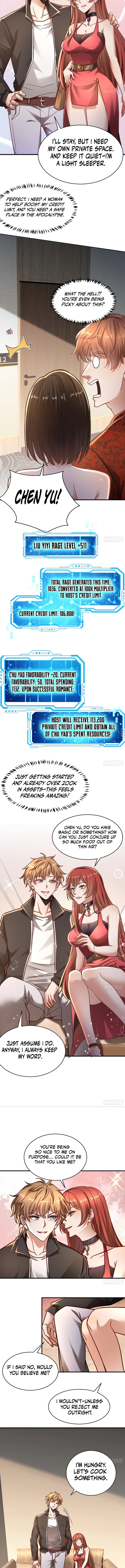 Trillions of Resources in Apocalypse chapter 2 page 4