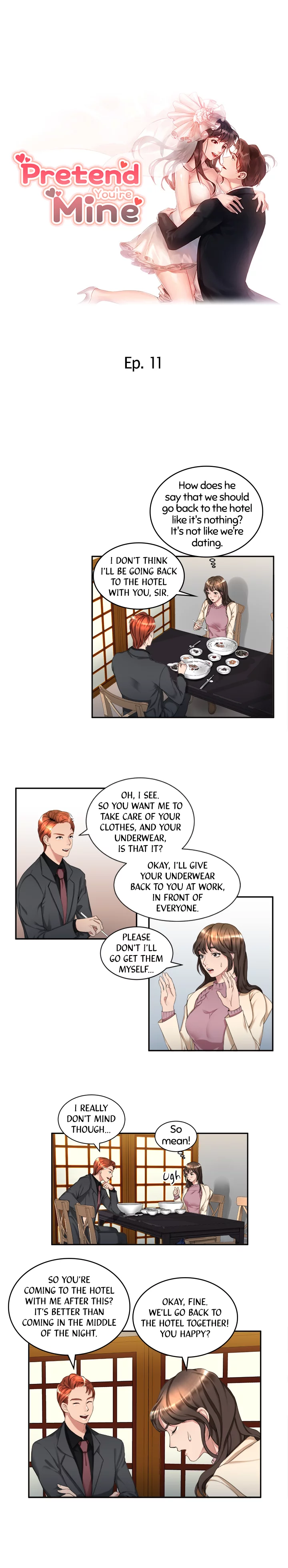 Pretend You’re Mine chapter 11 page 1
