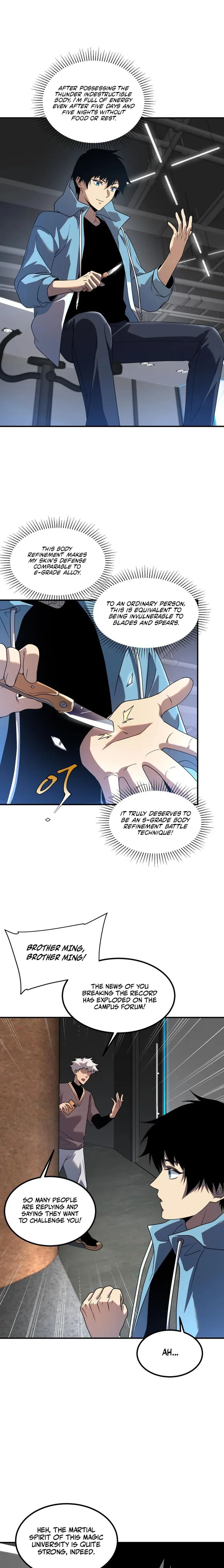 Awakening the Purple Thunder at the Beginning chapter 14 page 7