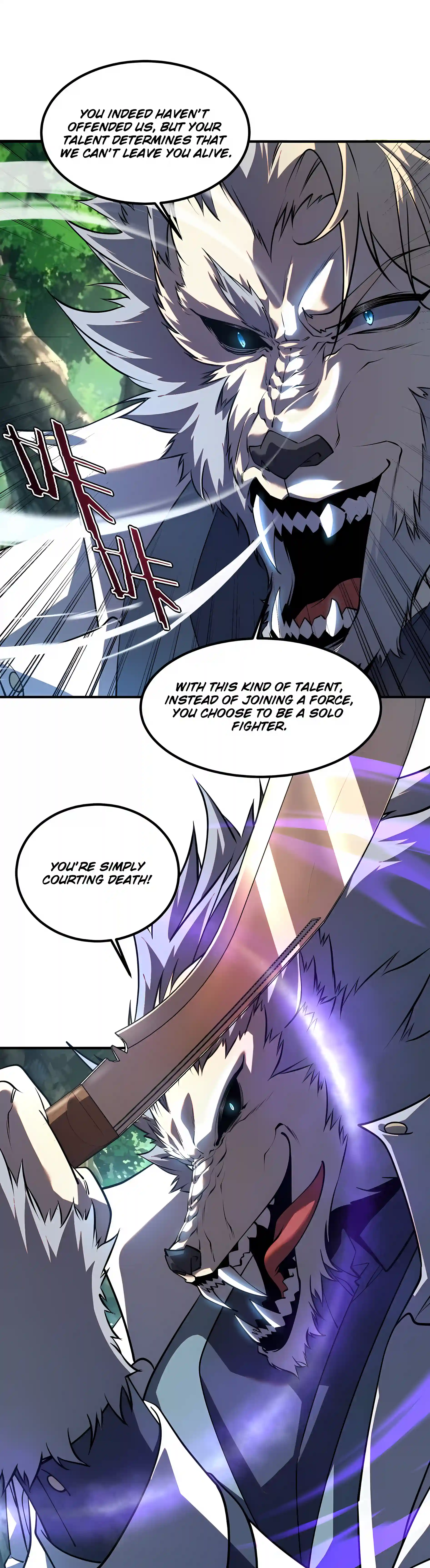 Awakening the Purple Thunder at the Beginning chapter 85 page 9
