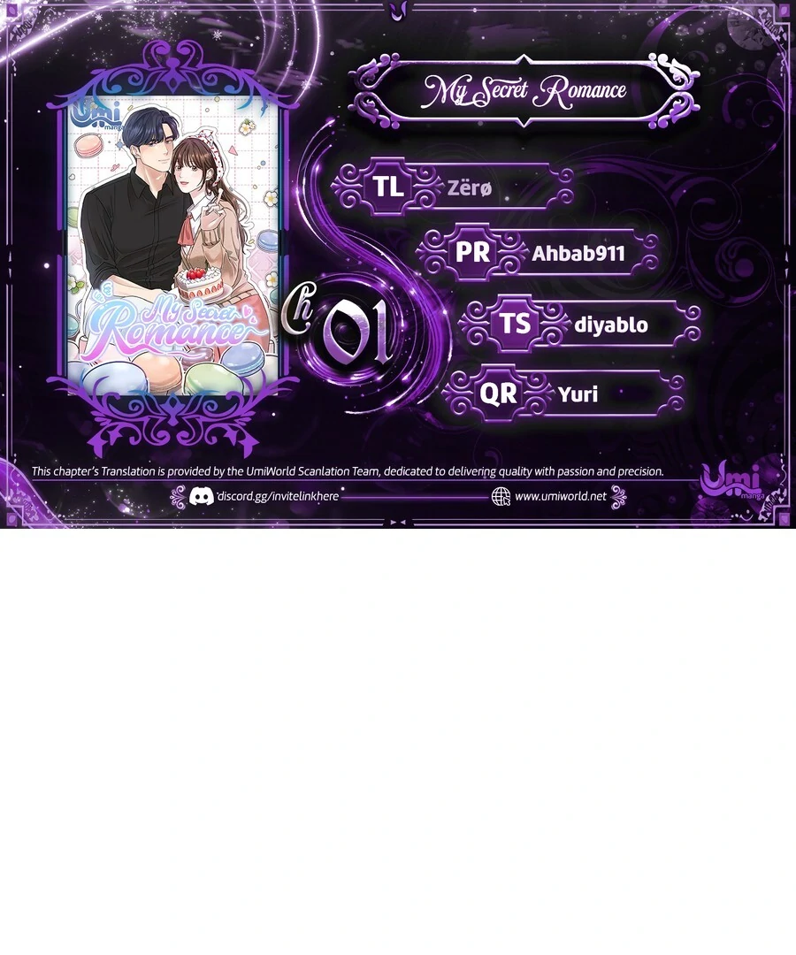 My secret romance chapter 1 page 1
