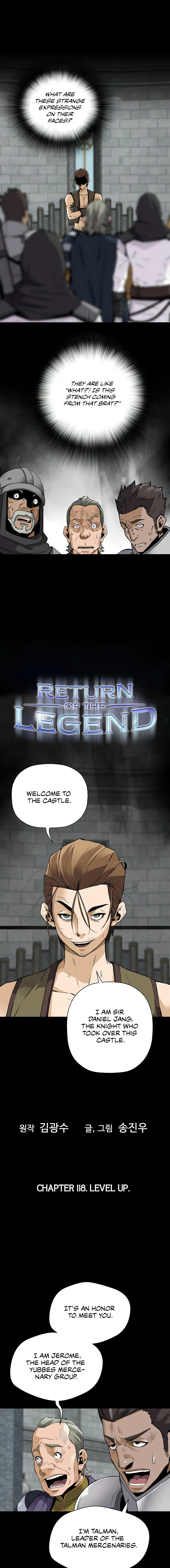 Return of the Legend chapter 118 page 1