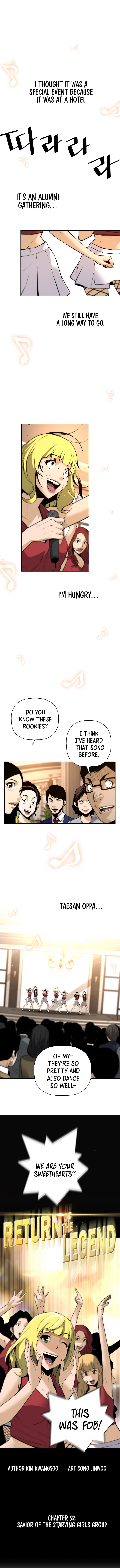 Return of the Legend chapter 52 page 1