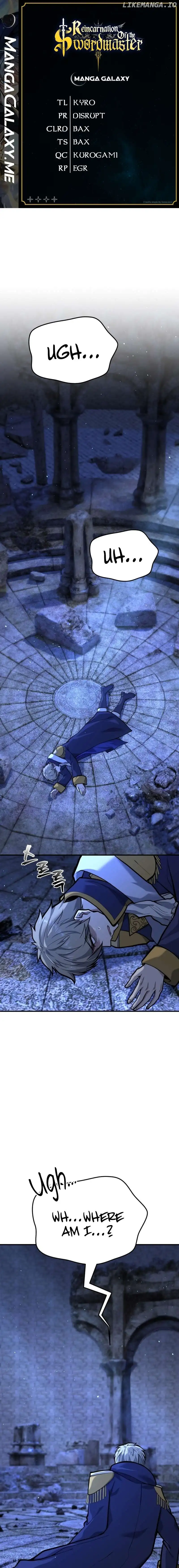 Reincarnation of the Swordmaster chapter 9 page 1
