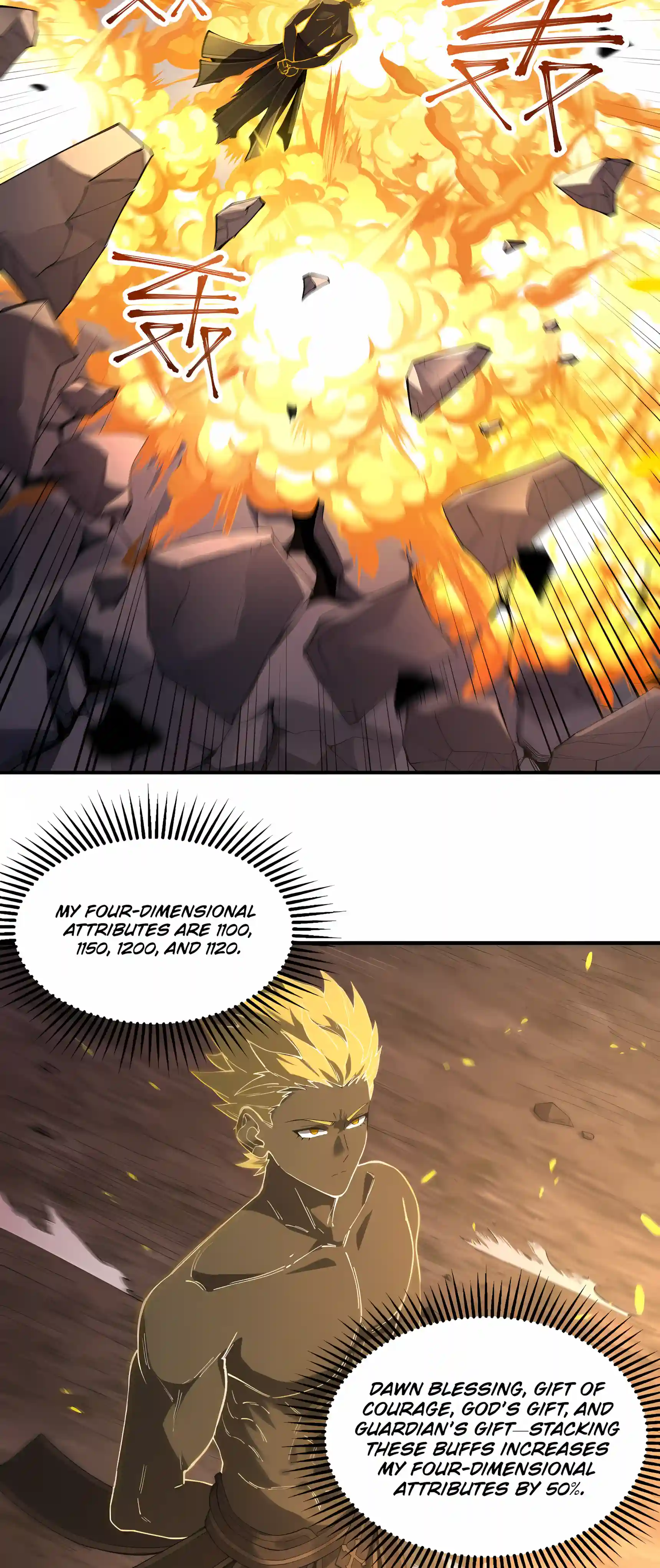 SSS Grade Saint Knight chapter 208 page 38