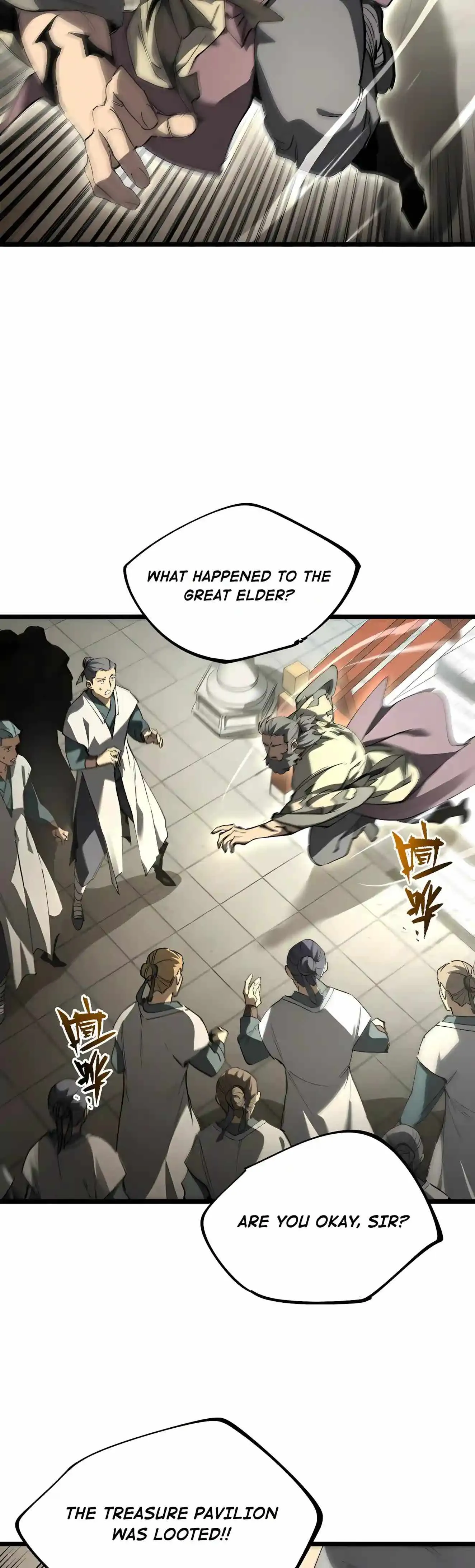 SSS Grade Saint Knight chapter 210 page 21
