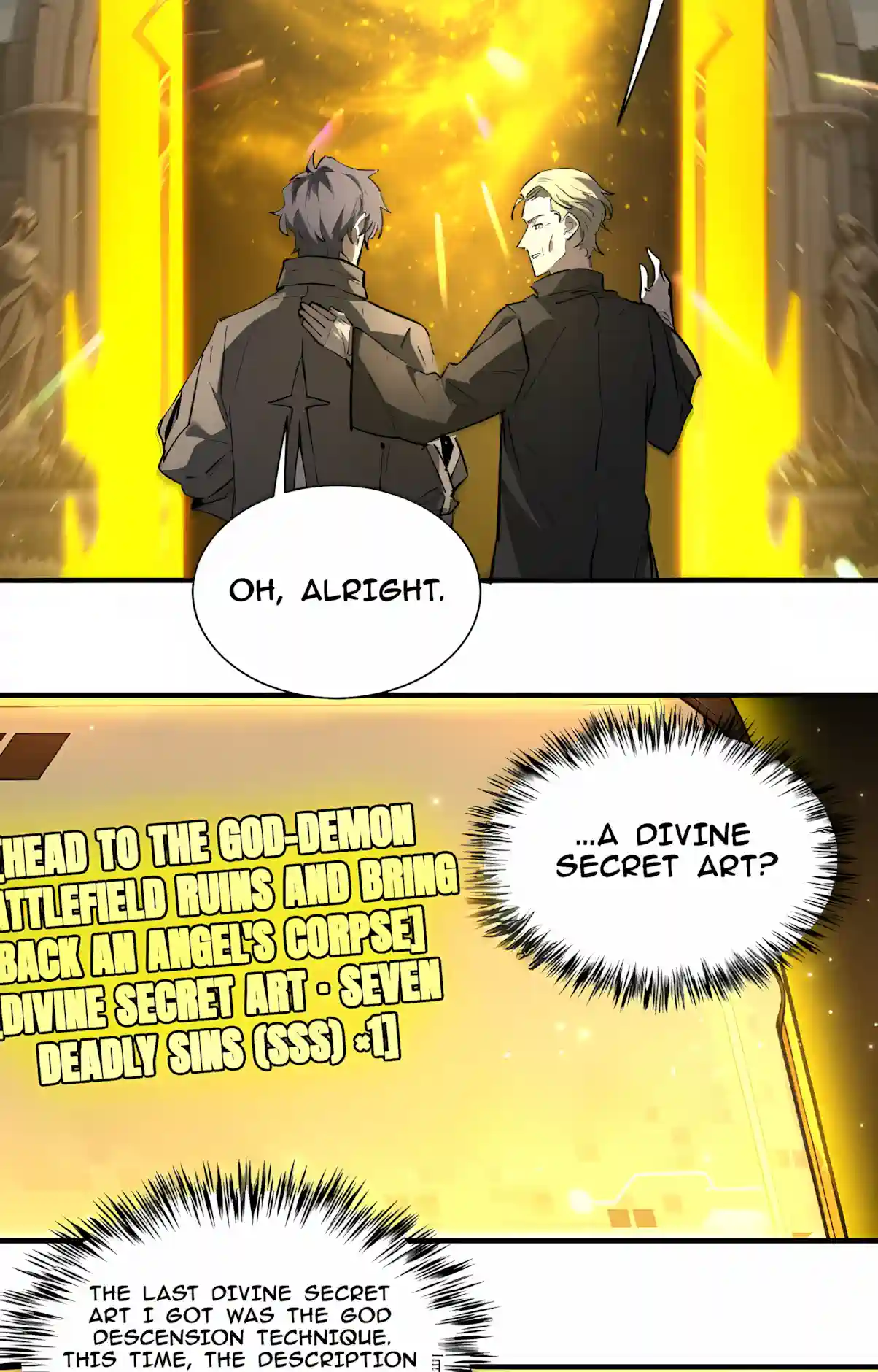 SSS Grade Saint Knight chapter 214 page 44