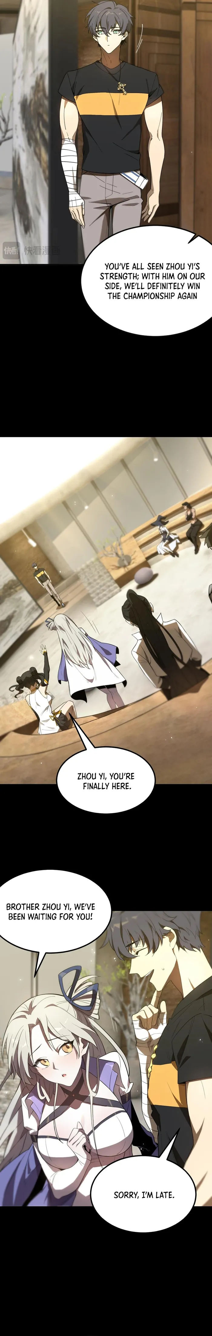 SSS Grade Saint Knight chapter 35 page 8