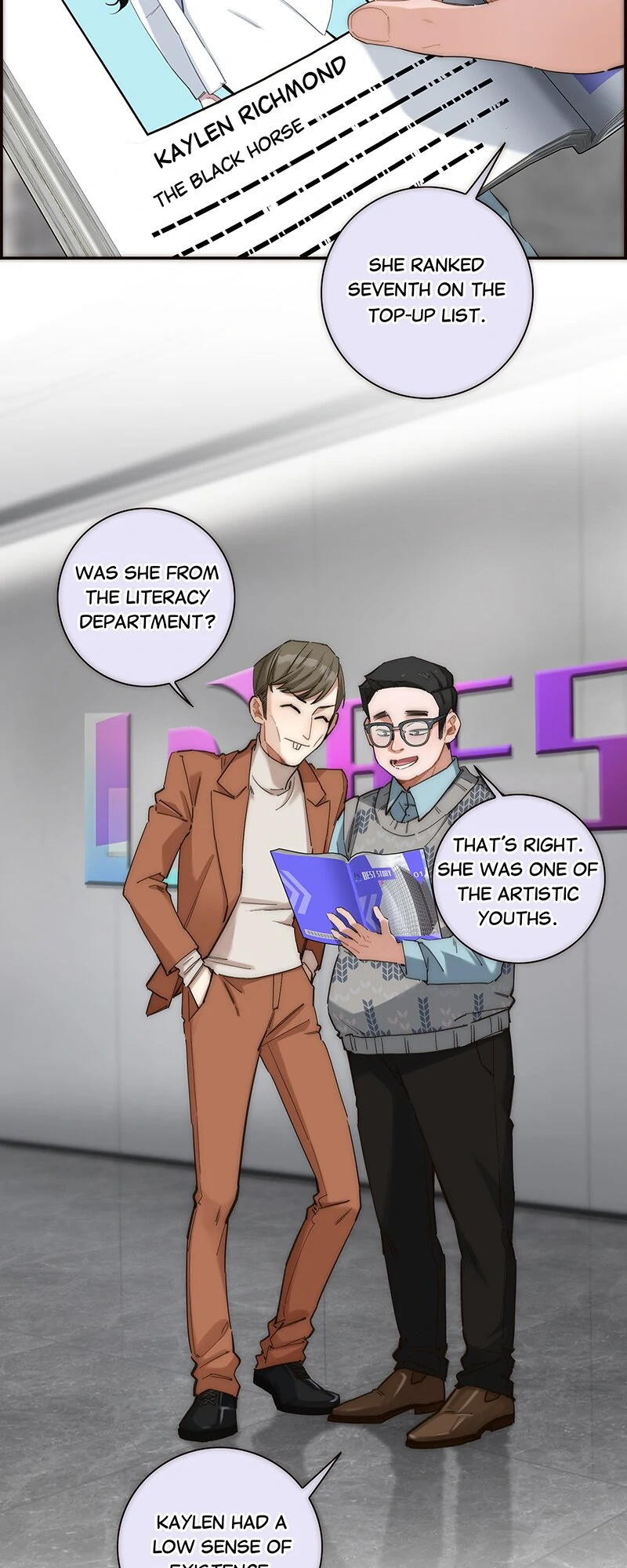 My Benefactor Is Not a Scholar chapter 4 page 2