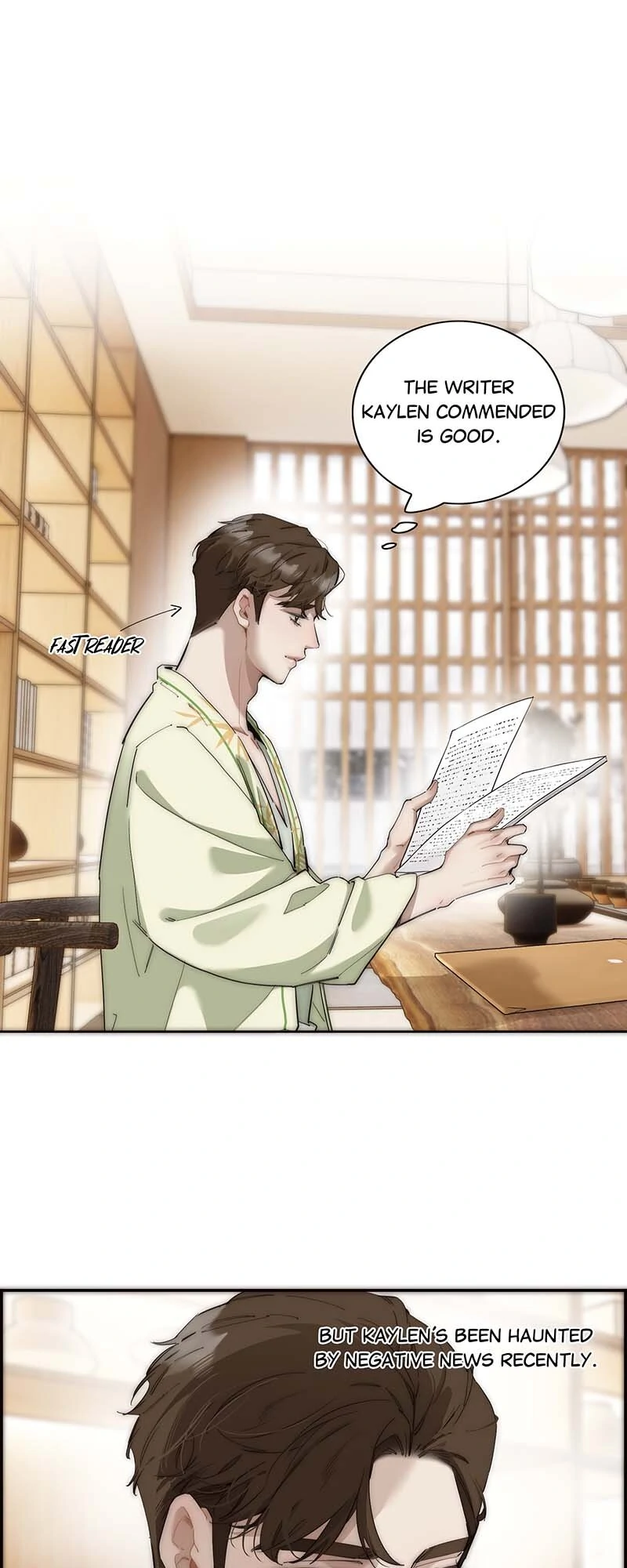 My Benefactor Is Not a Scholar chapter 47 page 1