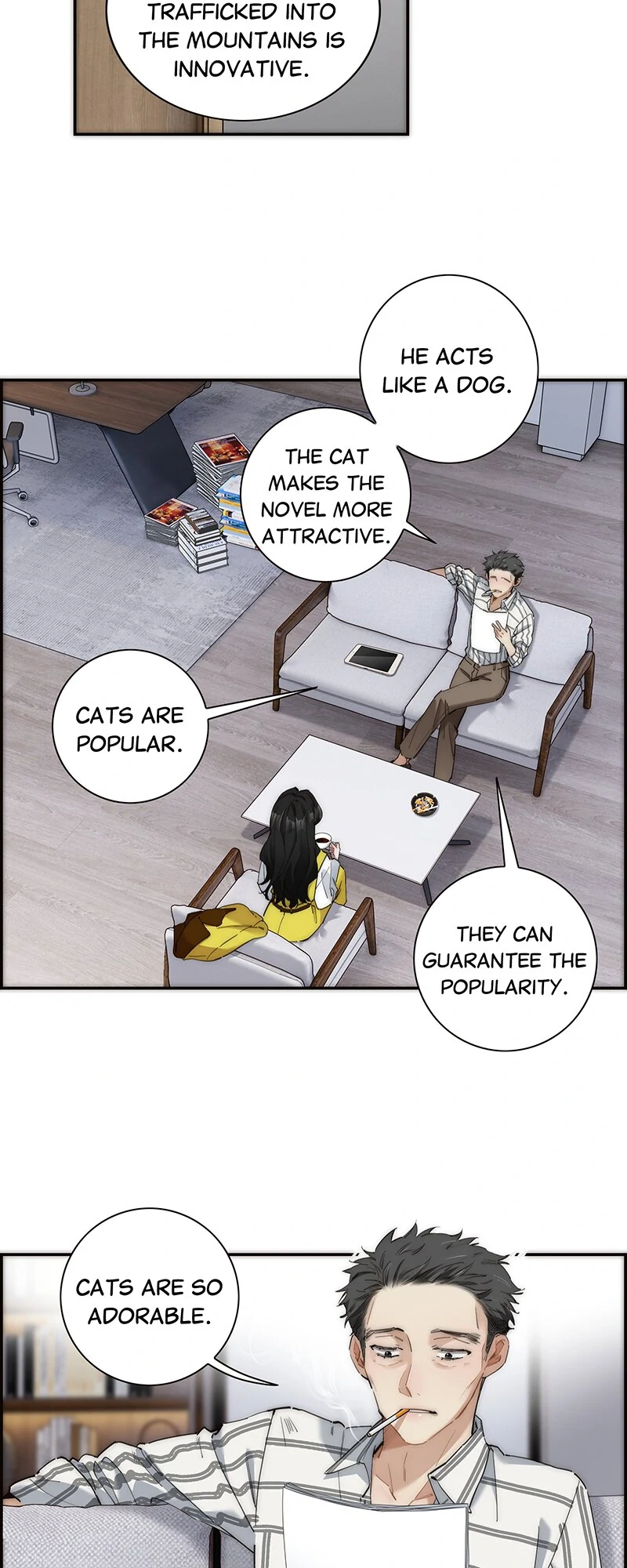 My Benefactor Is Not a Scholar chapter 8 page 2
