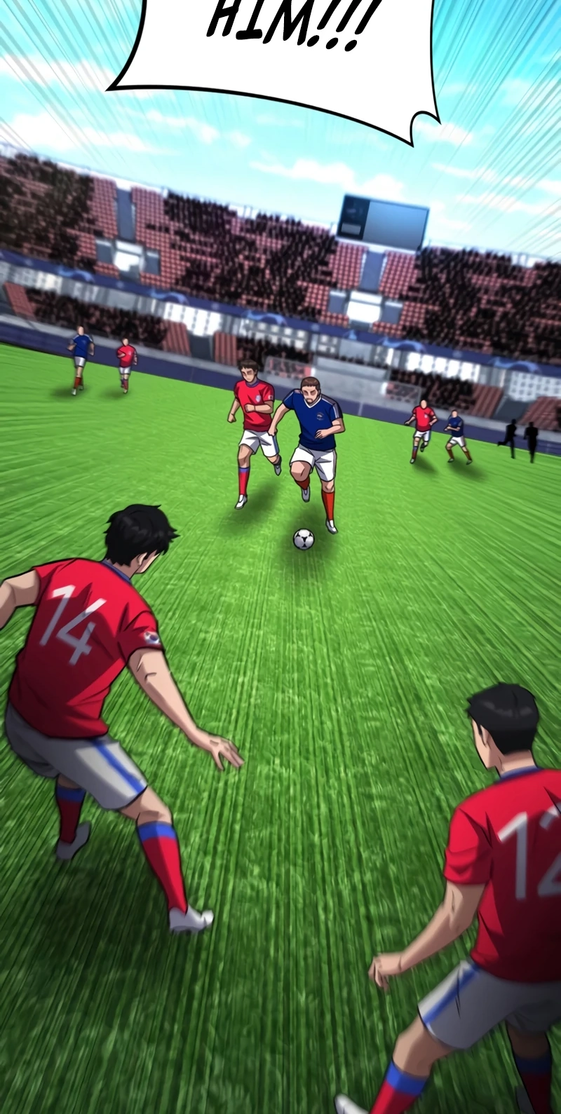 The genius midfielder’s passes are special chapter 69 page 125