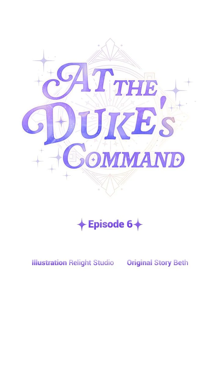 At the Duke’s Command chapter 6 page 1