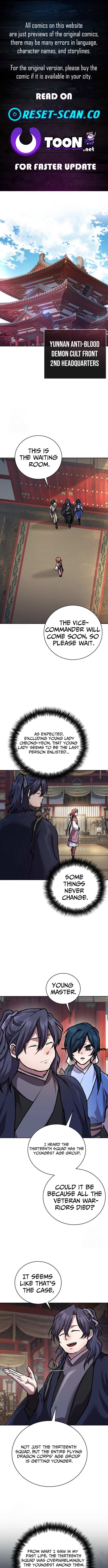 Reborn on the Demonic Cult Battlefield chapter 9 page 1
