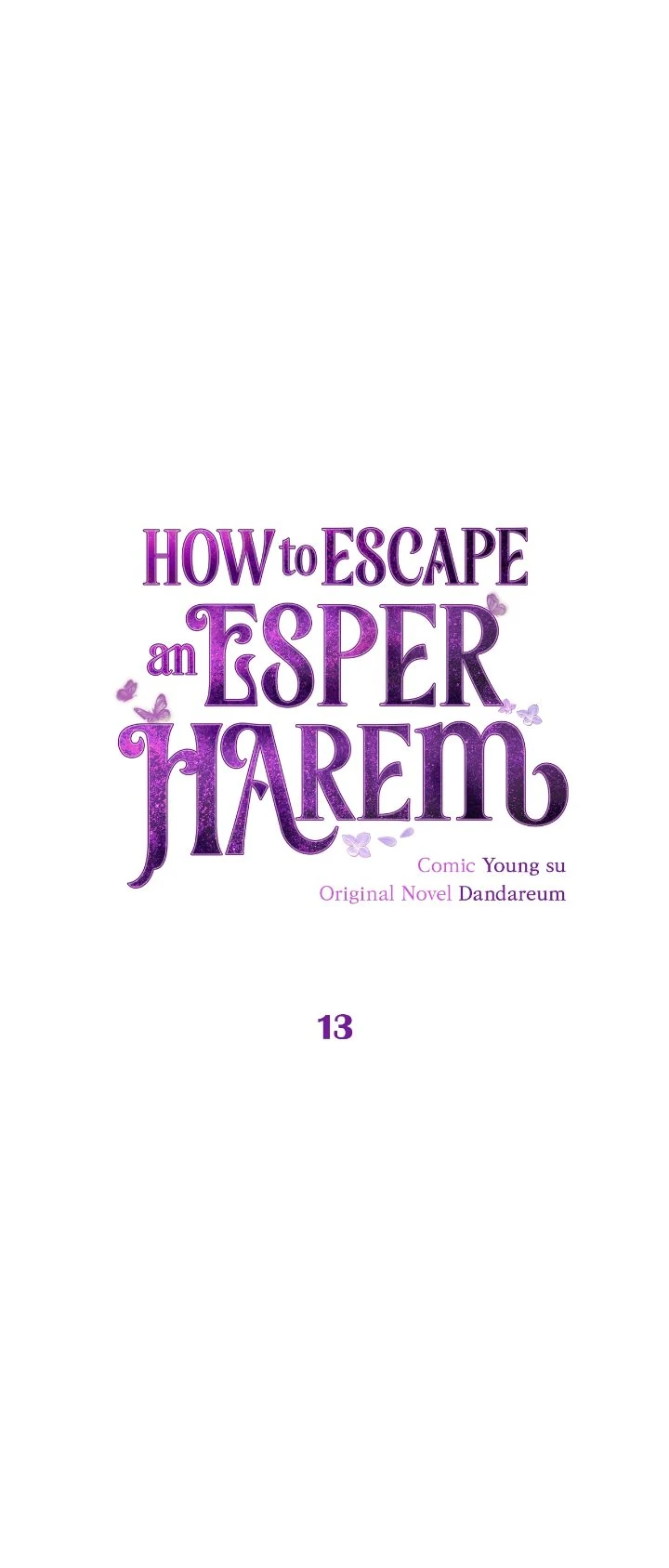 How to Escape an Esper Harem chapter 13 page 1