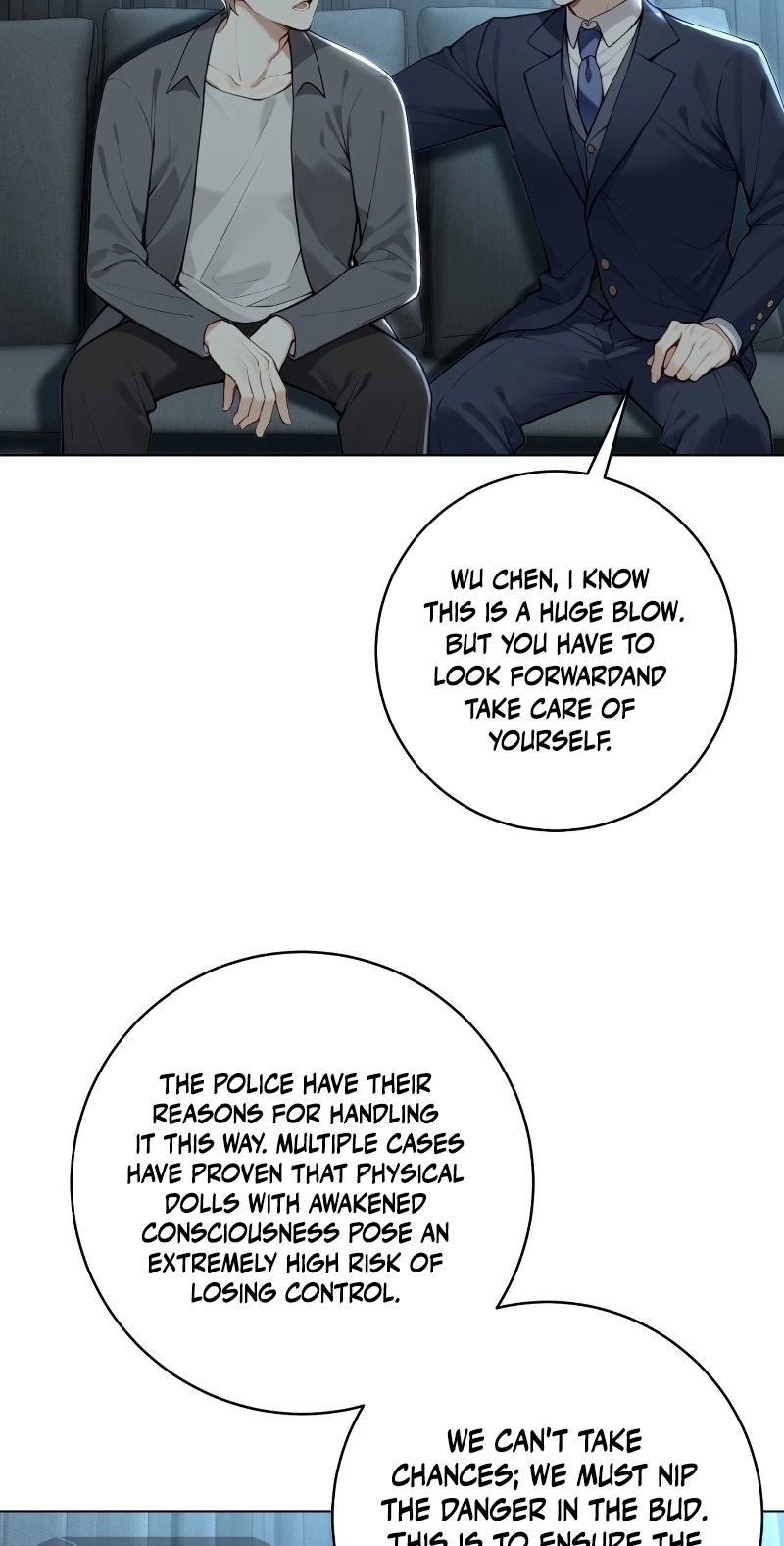My Simulated Girlfriend Speaks chapter 21 page 6