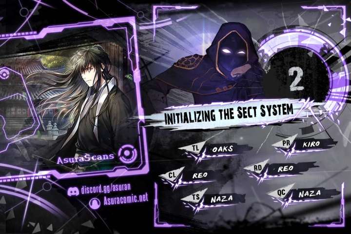 Initializing the Sect System chapter 2 page 1