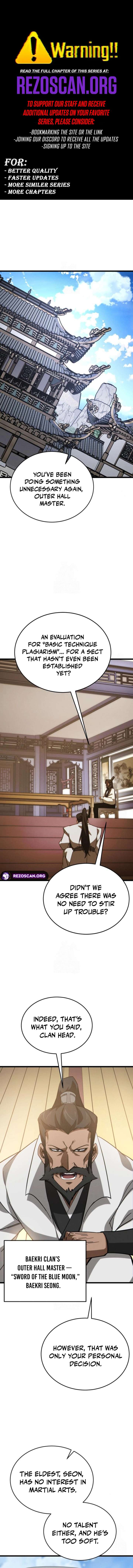 Initializing the Sect System chapter 8 page 1