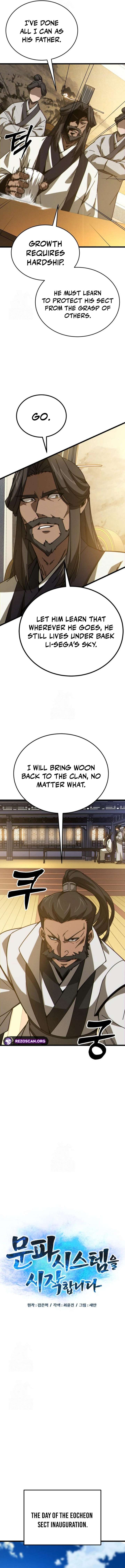 Initializing the Sect System chapter 8 page 4