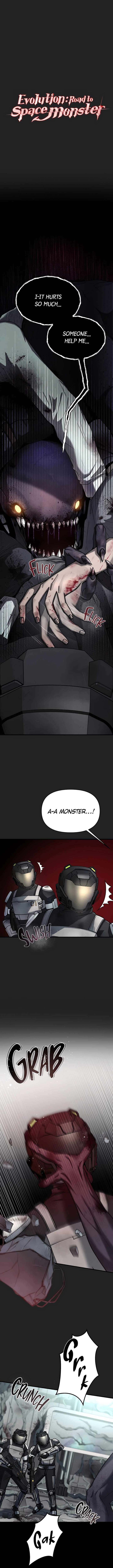 I Became an Evolving Space Monster chapter 1 page 1
