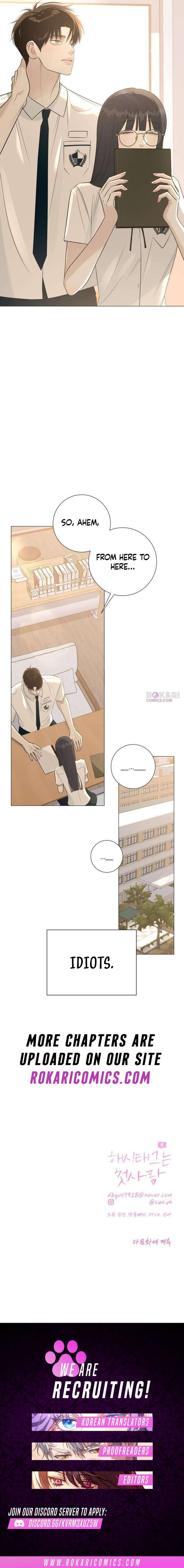 The Hashtag is First Love chapter 8 page 19