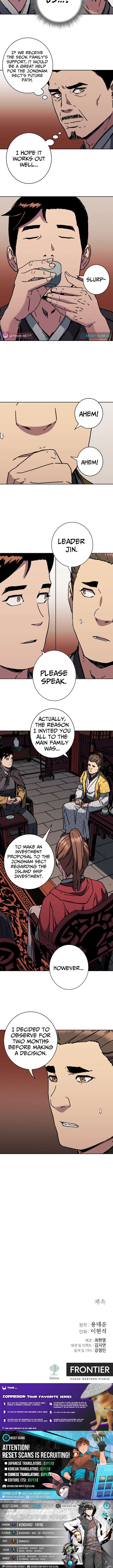 The Last Master of Jongnam Sect chapter 18 page 10