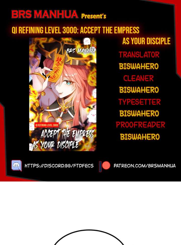 Qi Refining Level 3000: Accept the Empress as your disciple chapter 2 page 1