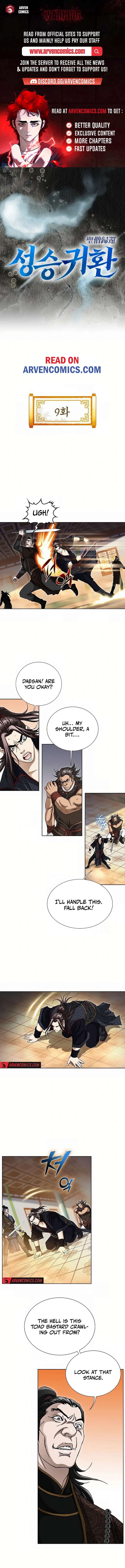 Return of the Immortal Monk chapter 9 page 1