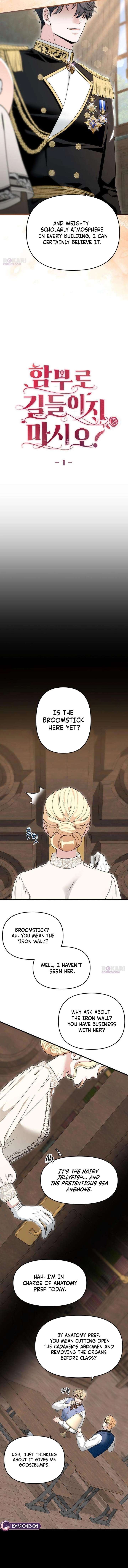 I Refuse to Be Tamed! chapter 1 page 2