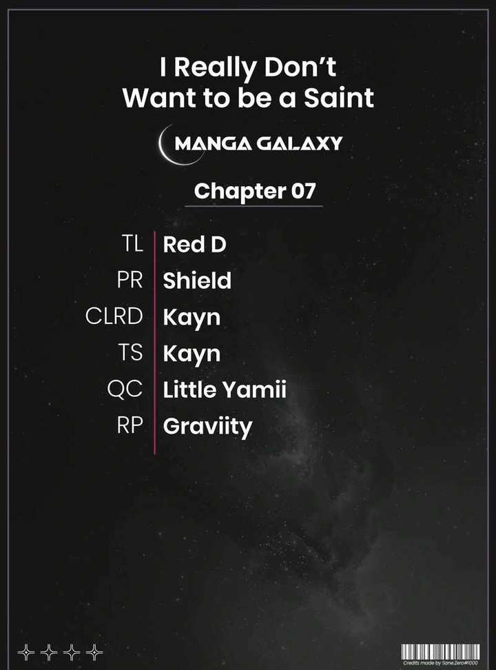 I Really Don’t Want to be a Saint chapter 7 page 1