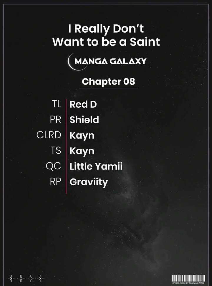 I Really Don’t Want to be a Saint chapter 8 page 1