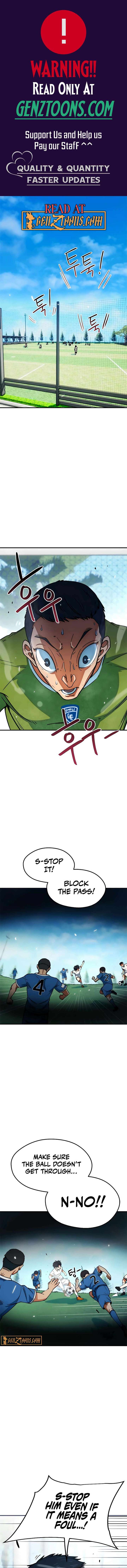 I’m Being Misunderstood as a Soccer Genius chapter 14 page 1