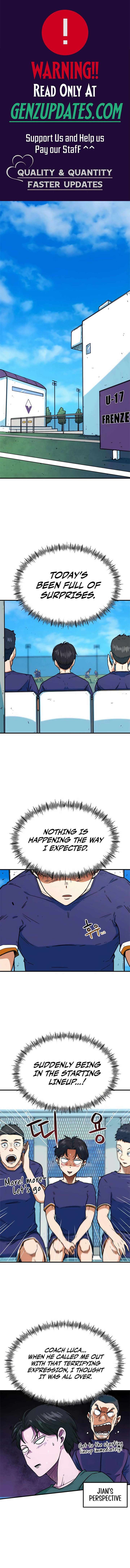 I’m Being Misunderstood as a Soccer Genius chapter 2 page 1