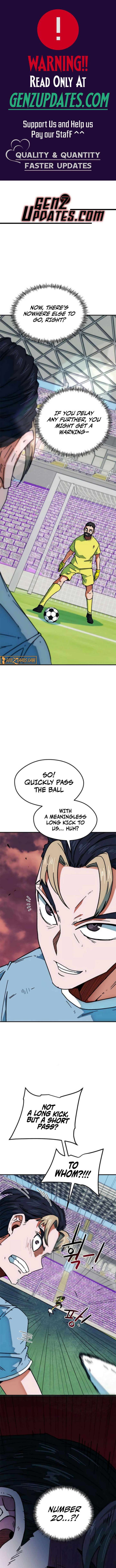 I’m Being Misunderstood as a Soccer Genius chapter 40 page 1