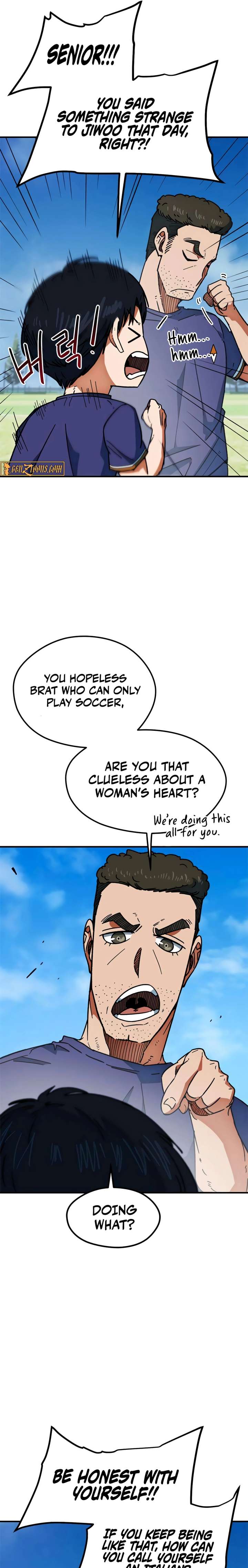 I’m Being Misunderstood as a Soccer Genius chapter 49 page 13