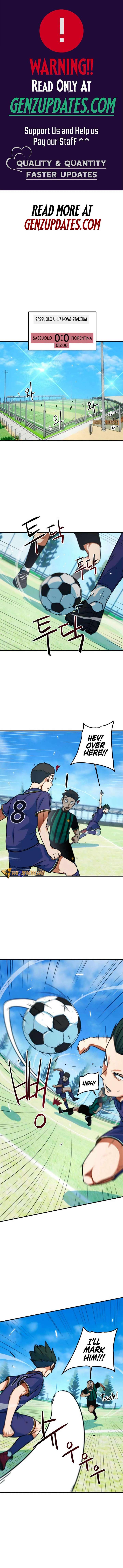 I’m Being Misunderstood as a Soccer Genius chapter 5 page 1