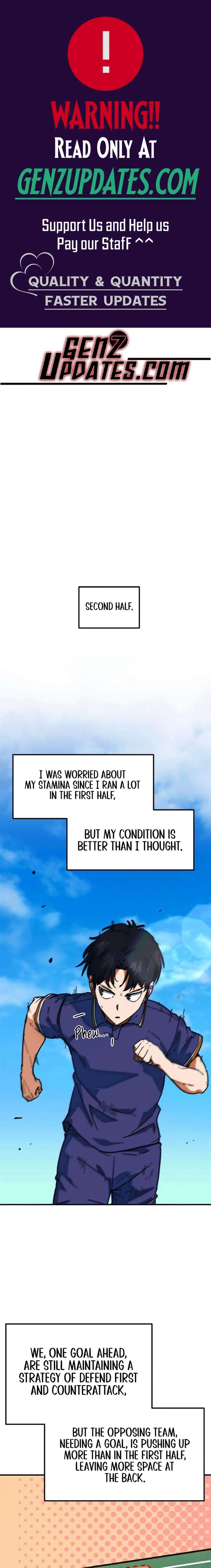 I’m Being Misunderstood as a Soccer Genius chapter 53 page 1