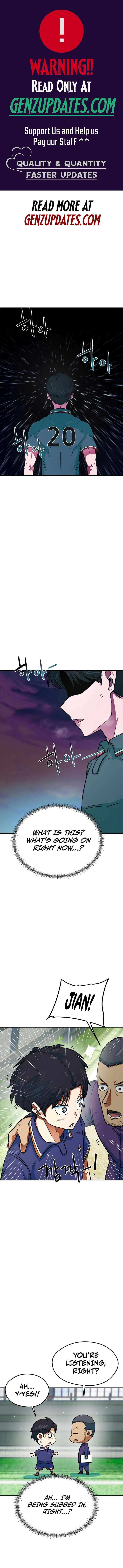 I’m Being Misunderstood as a Soccer Genius chapter 6 page 1