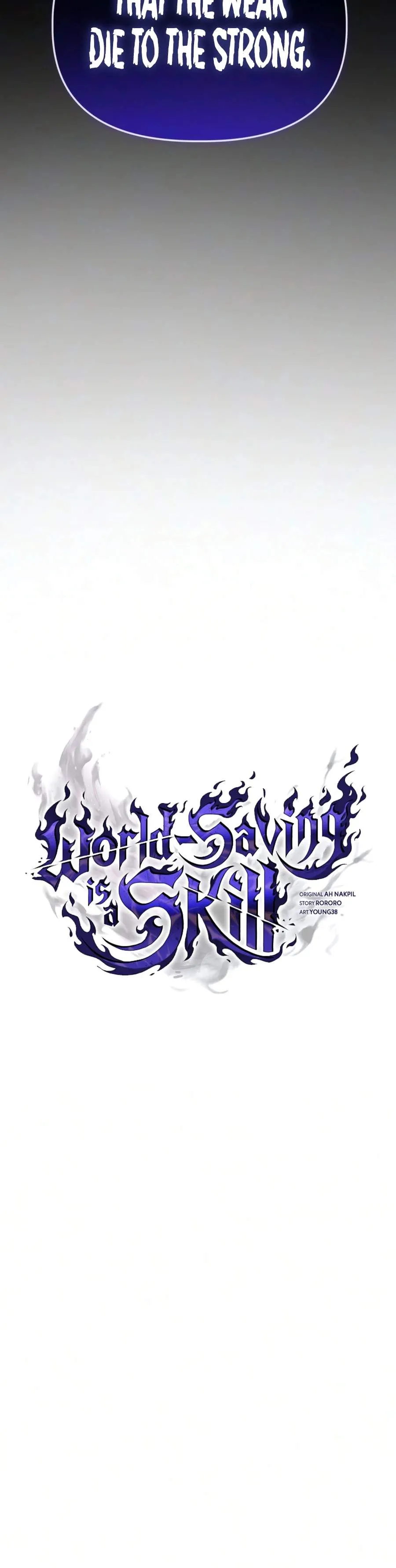 World-Saving is a Skill chapter 31 page 5