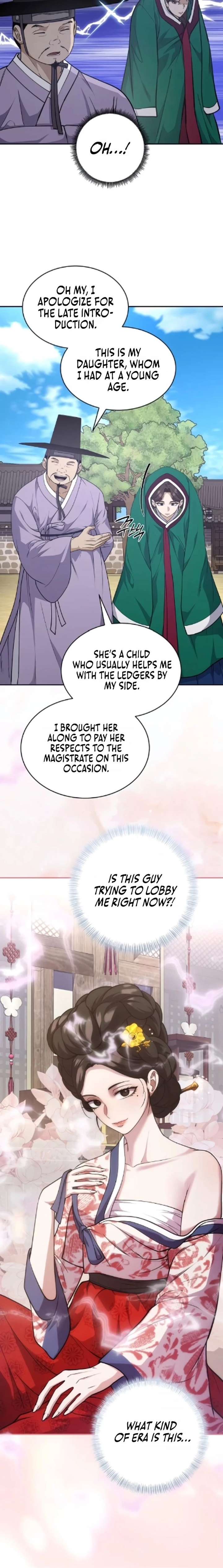 The Corrupt Official Hides the Status Window chapter 13 page 8