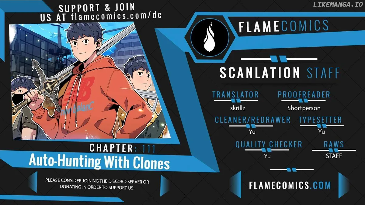 Auto-Hunting With Clones chapter 111 page 1