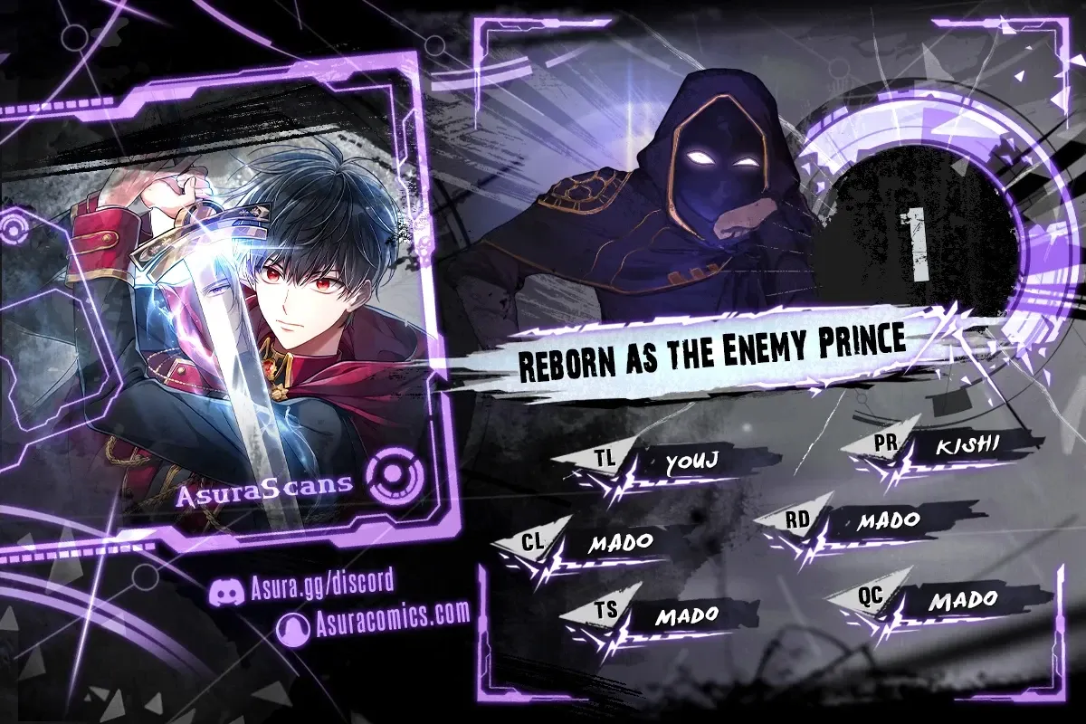 Reborn as the Enemy Prince chapter 1 page 1