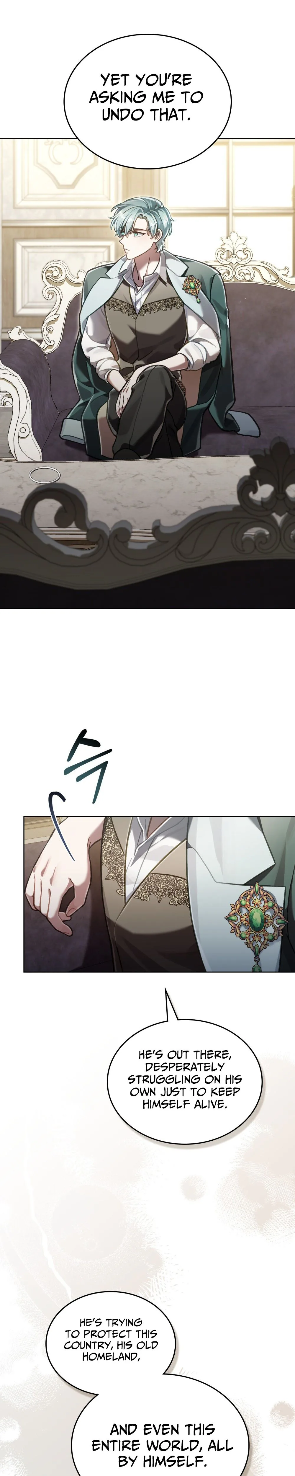Reborn as the Enemy Prince chapter 107 page 8
