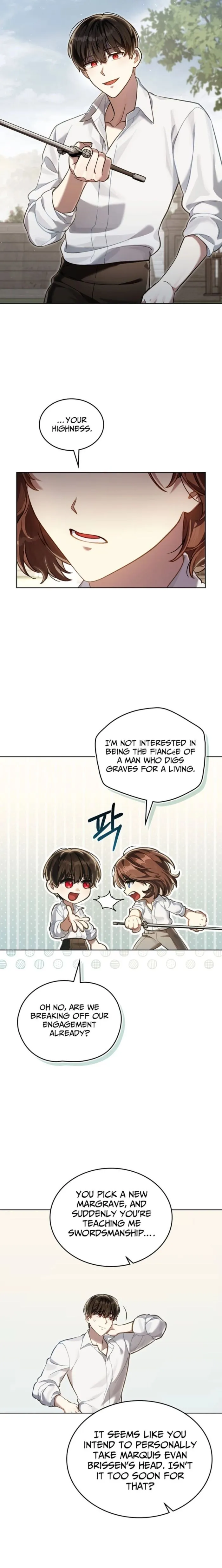 Reborn as the Enemy Prince chapter 110 page 9