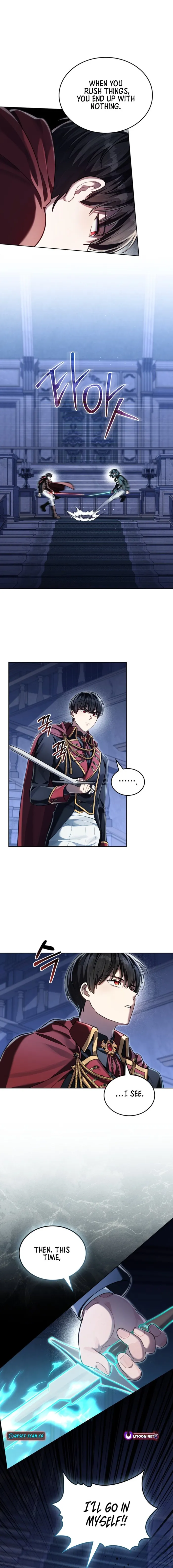 Reborn as the Enemy Prince chapter 112 page 8