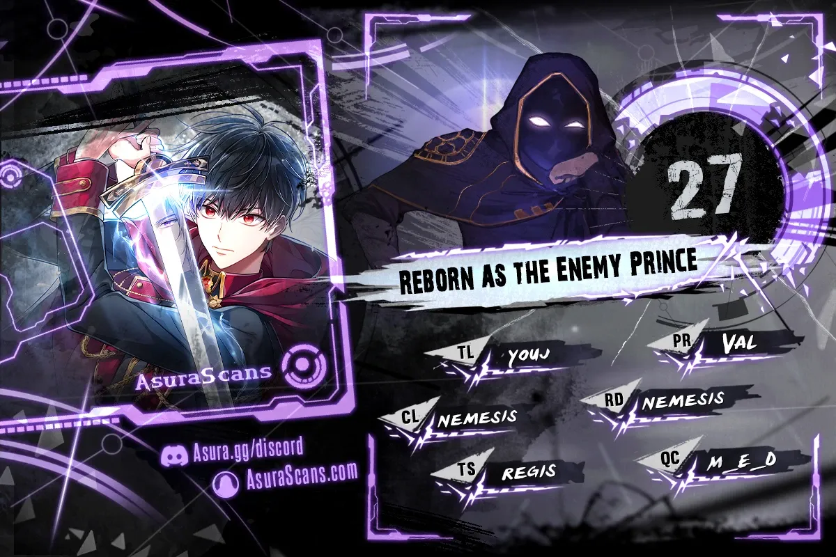 Reborn as the Enemy Prince chapter 27 page 1