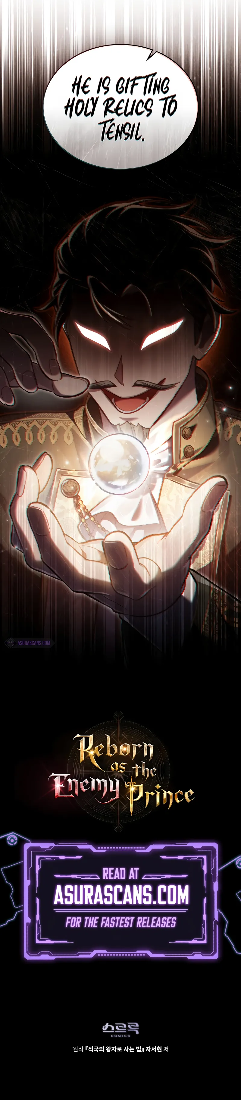 Reborn as the Enemy Prince chapter 40 page 10