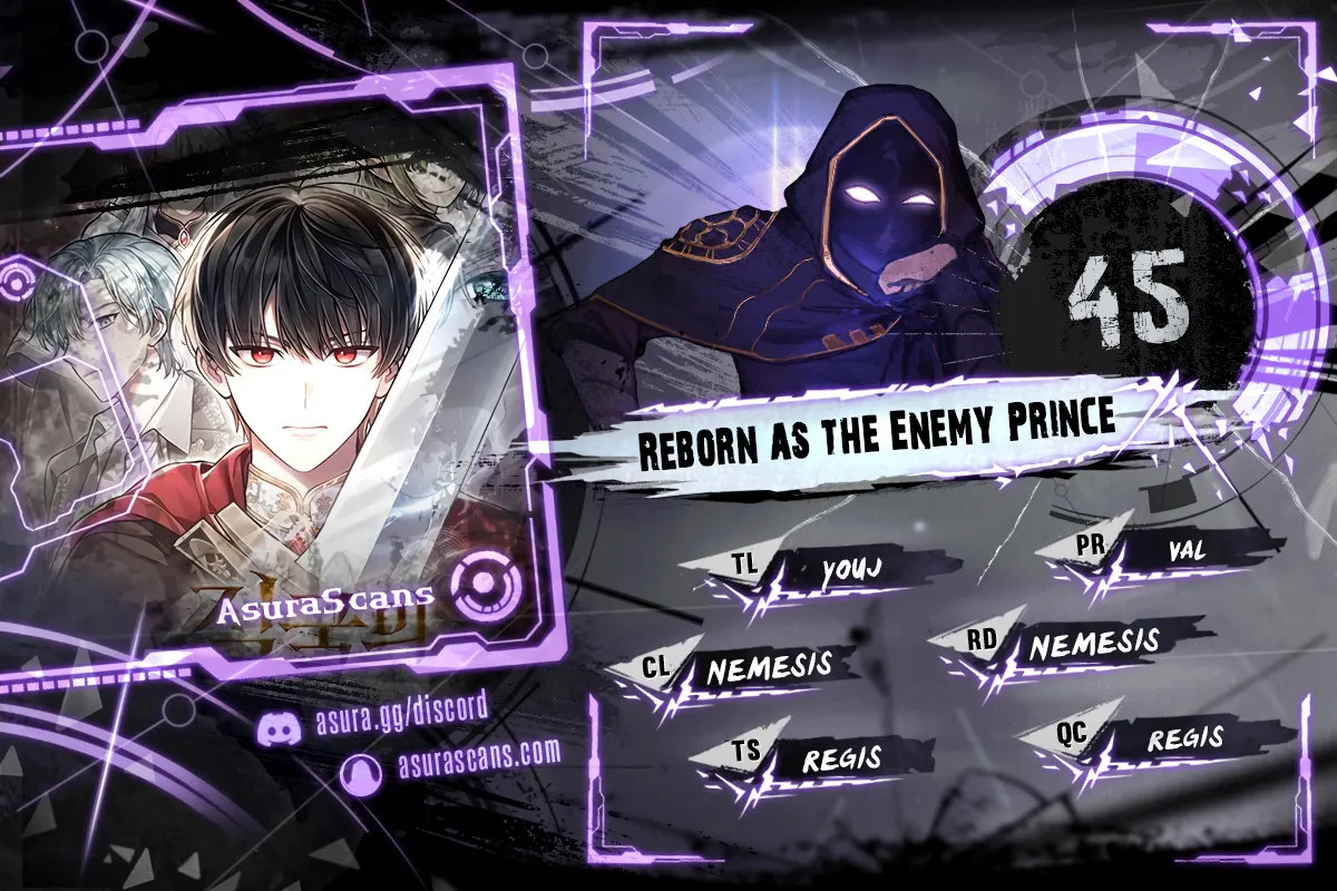 Reborn as the Enemy Prince chapter 45 page 1