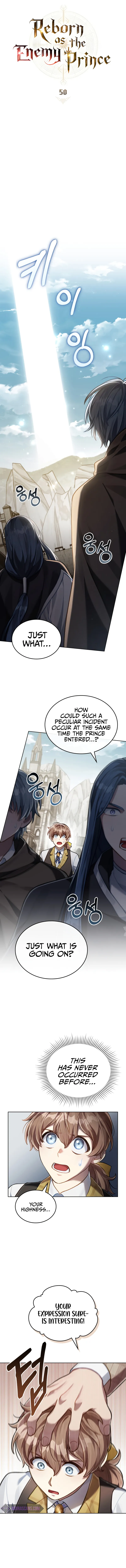 Reborn as the Enemy Prince chapter 50 page 5